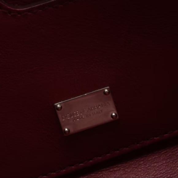 Dolce & Gabbana Medium Lucia Shoulder Bag in Black Calfskin Leather - Picture 6 of 7